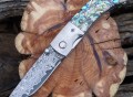 Abalone Camping Folder Knife