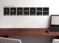 Chalkboard Weekly Calendar Decal By CoolWallArt