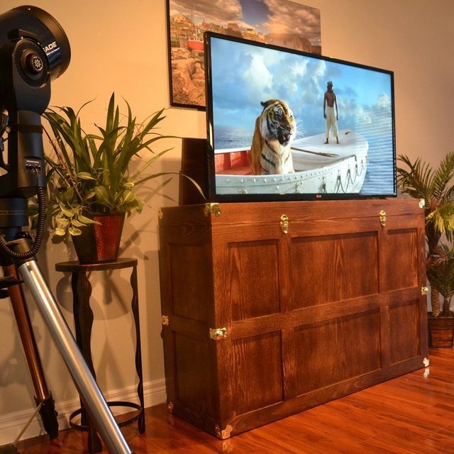 The Voyager TV Lift Cabinet