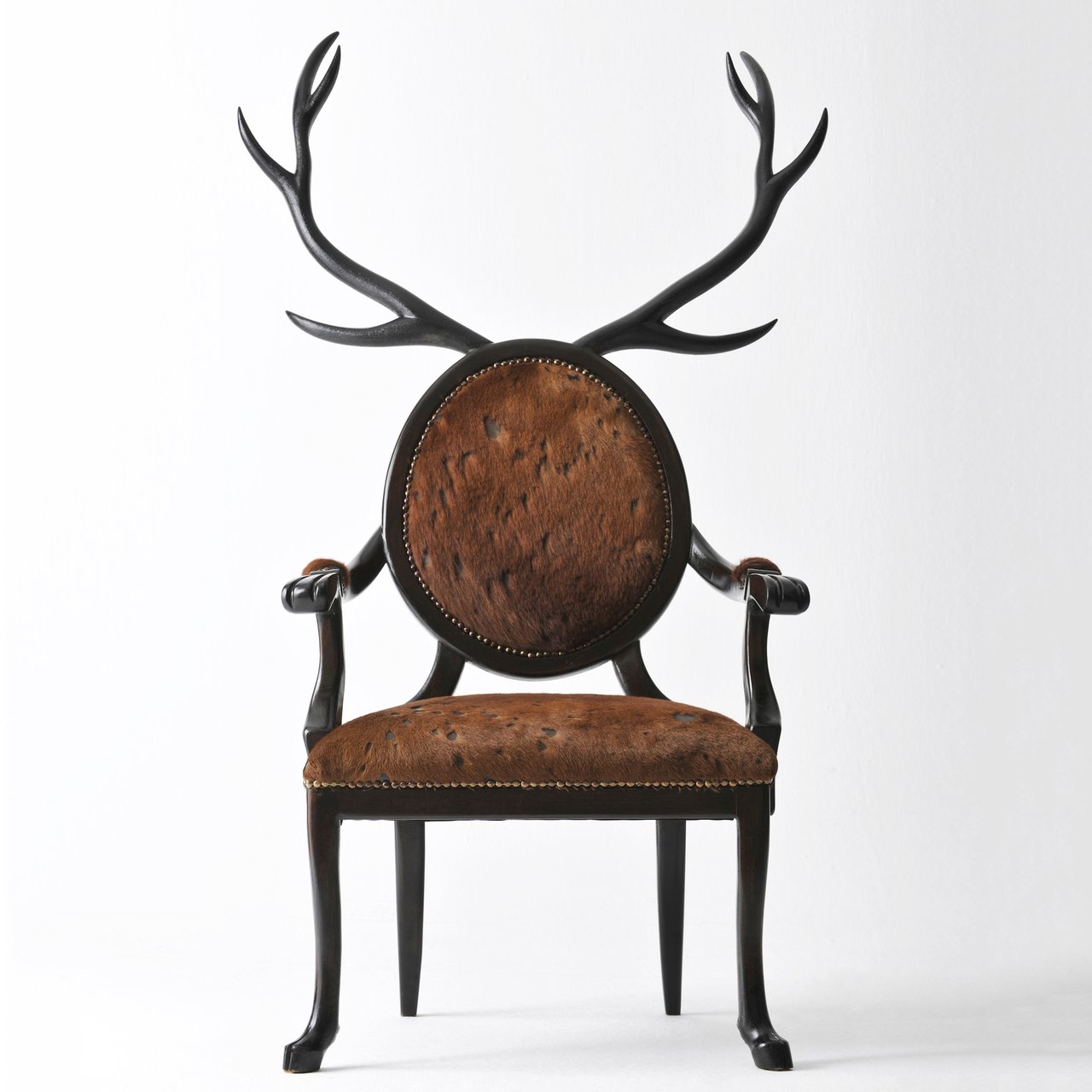 Hybrid No. 1 Antler Chair by Merve Kahraman