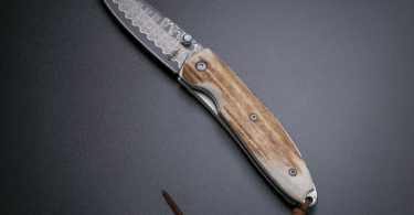 Stag Folding Knife