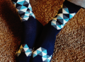 Umbrella Crew Socks by Strollegant