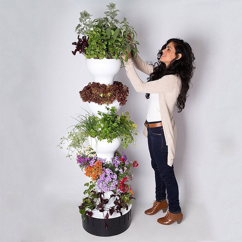 Vertical Hydroponic Garden Tower