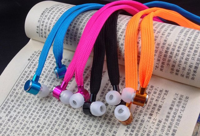 Fabric Shoelace Earphones