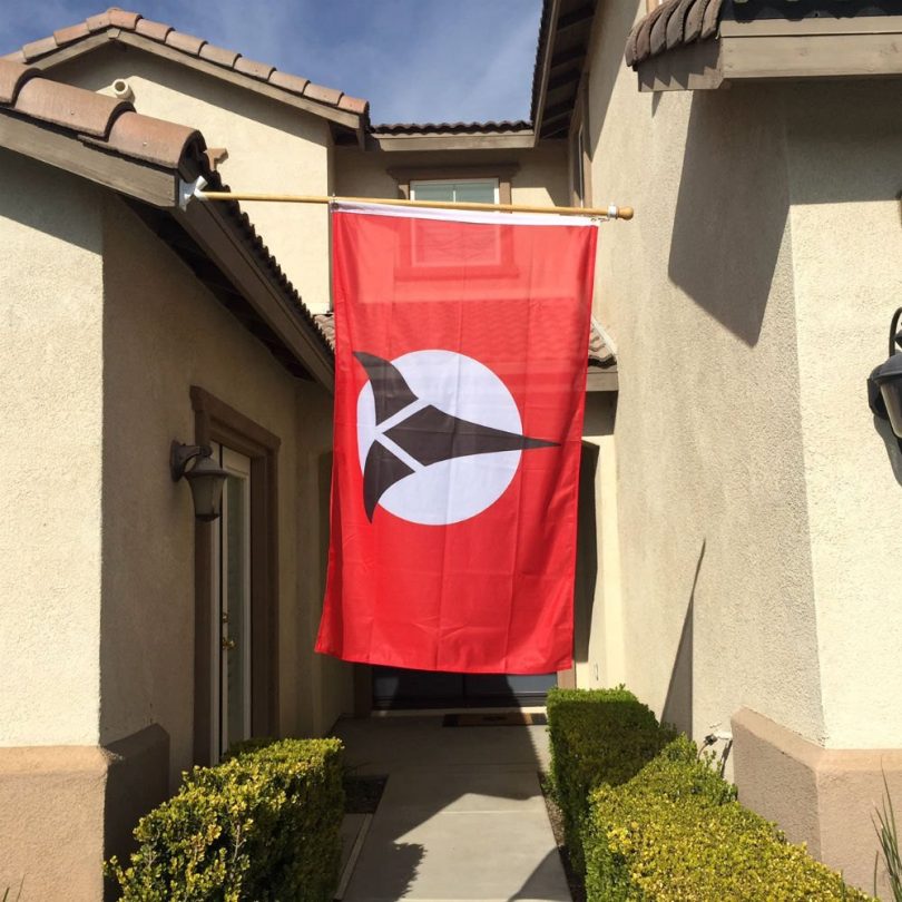 Klingon Banner Flag