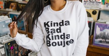 Kinda Bad Kinda Boujee Crew Neck Sweatshirt