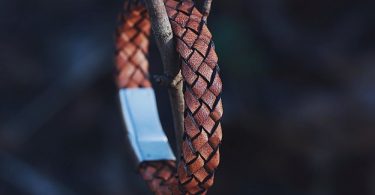 Brown Cognac Italian Leather Bracelet