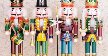 Wooden Nutcracker Ornaments