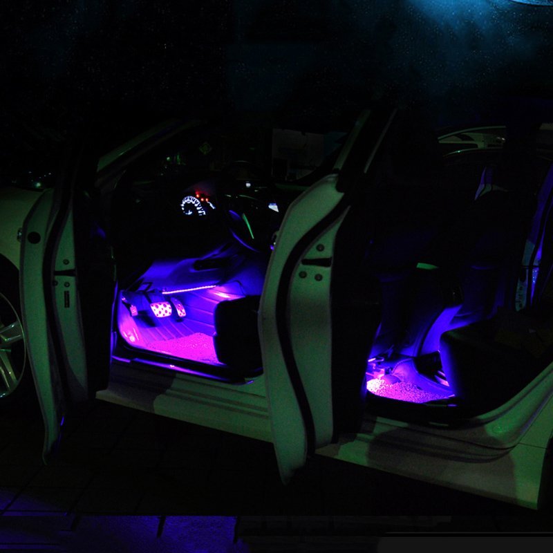 LED Car Interior Light Kit » Petagadget