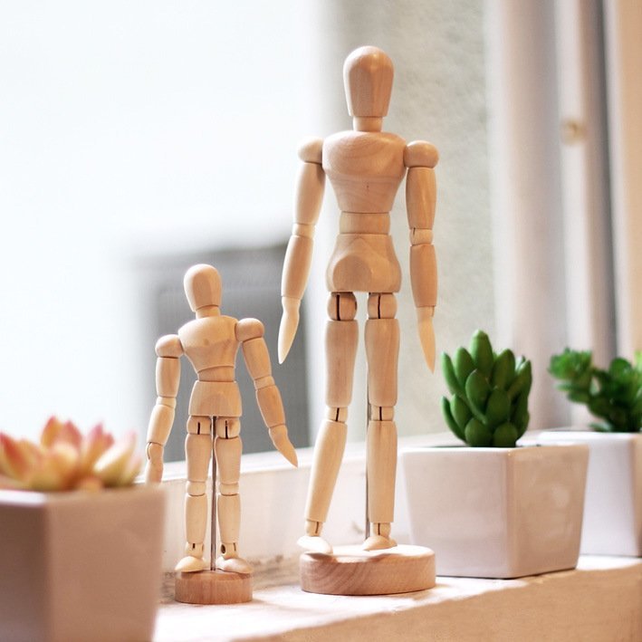 wooden art mannequin online