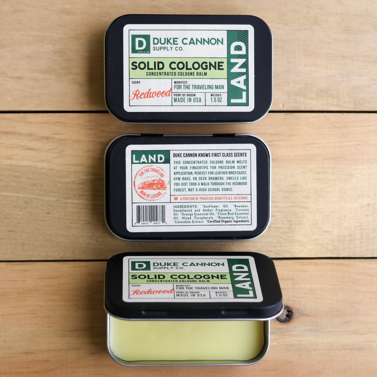 Duke Cannon Solid Cologne Land