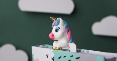 Unicorn babe bookmark by MYBOOKMARK