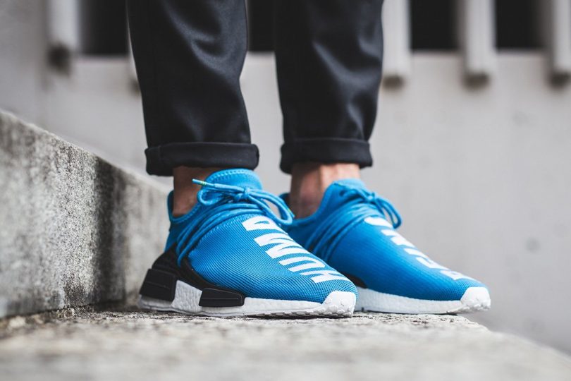 adidas nmd human race blue