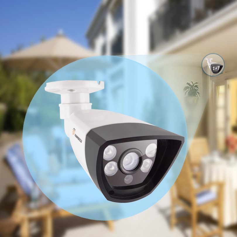 TIGERSECU AHD 960P Weatherproof Outdoor IP66 Bullet Security Camera