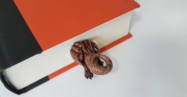 Dragon handmade bookmark