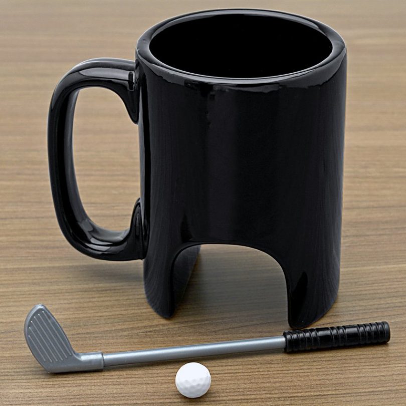Golf Putt Ceramic Mug