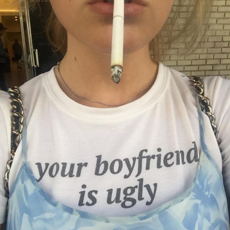 Your Boyfriend Is Ugly Fitted Tee
