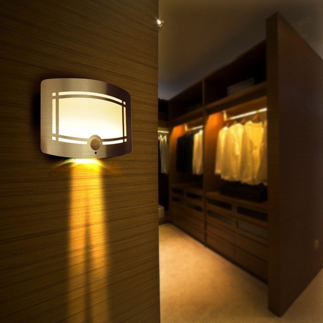 LED Sensor Wall Light