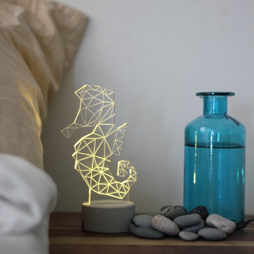 Seahorse Lamp by SturlesiDesign