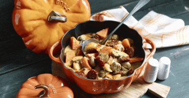 Staub Cast Iron Pumpkin Cocotte