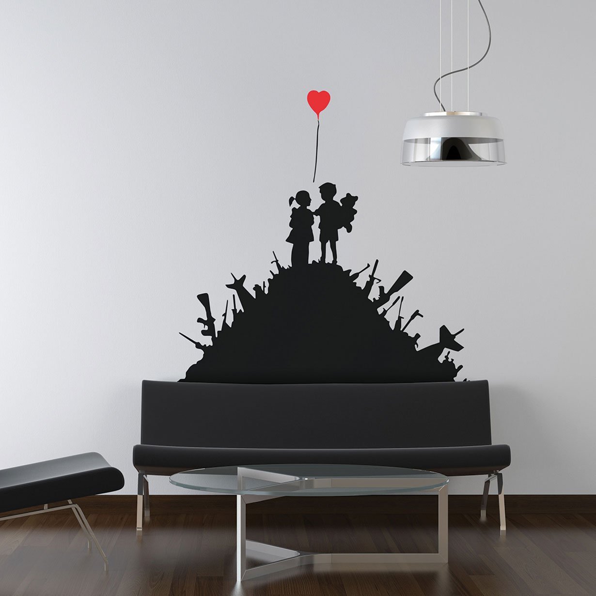 Banksy Kids with Guns Wall Stickers