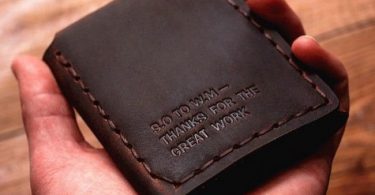 Walter Mitty Retro Handmade Genuine Crazy Horse Leather Wallet