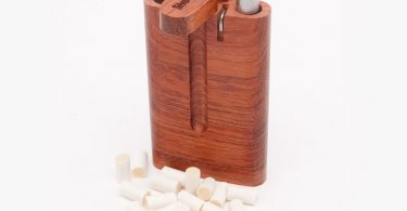 Bubinga Tinderbox Dugout with Silverstick