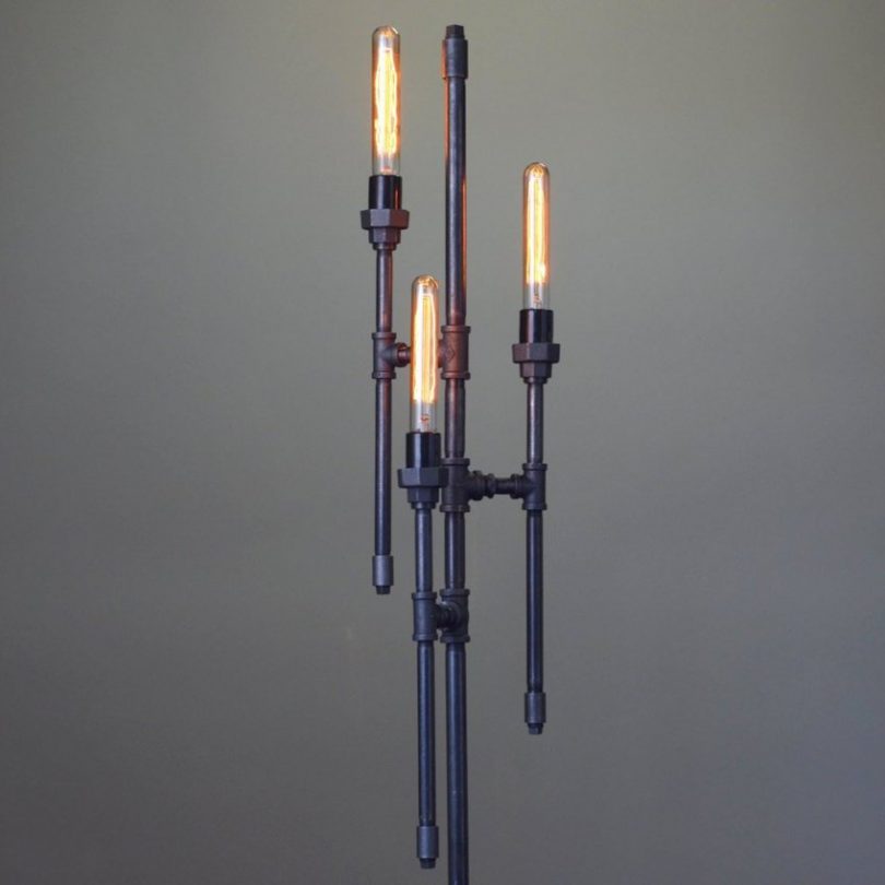 Industrial Gothic Floor Lamp