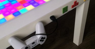 Tetris Game LED Side Table