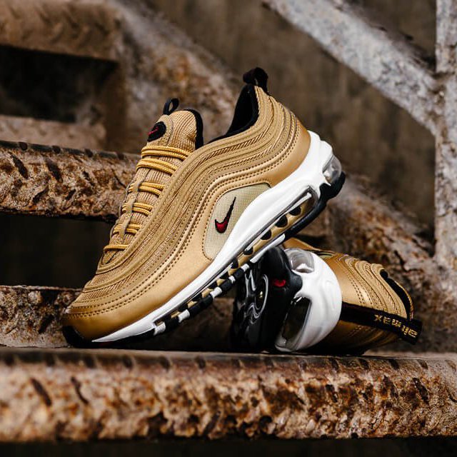 nike air 97 gold bullet