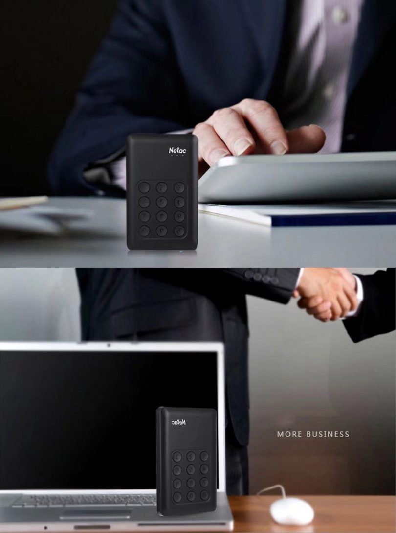 USB 3.0 Encrypted External Hard Drive