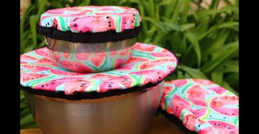 Reusable Dish & Bowl Covers- Eco-friendly fabrics