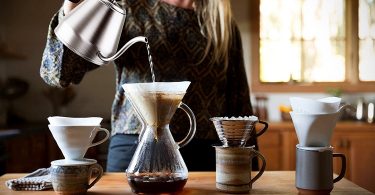 Gooseneck Pour Over Coffee Hand Dripper Kettle