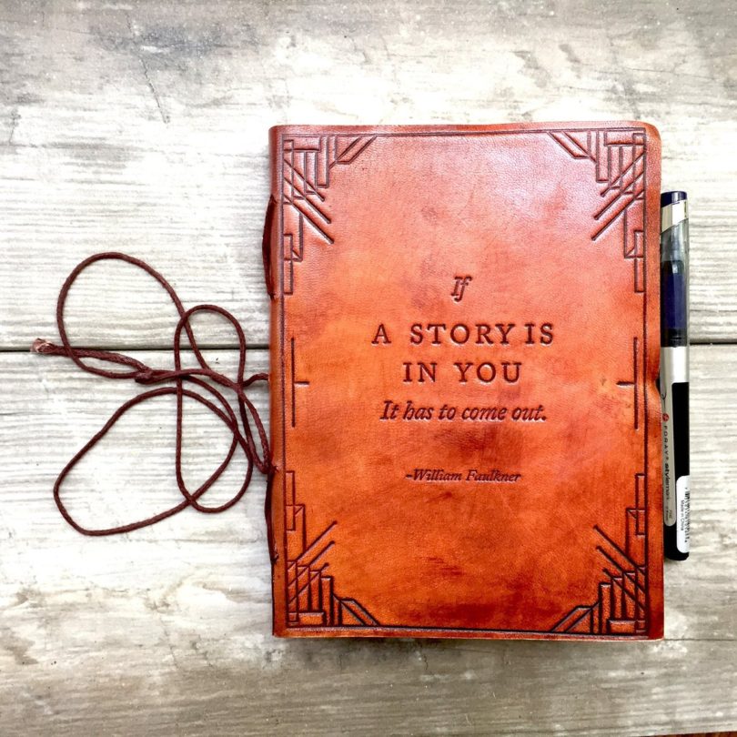 If A Story Handmade Leather Journal