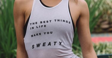 Best Things In Life Make You Sweaty Jessica Tank
