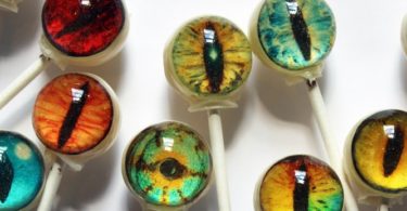 Creature Eyes Lollipops by Vintage Confections