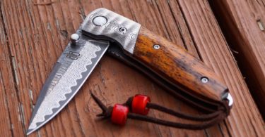 Cocobolo Linerlock Folder Knife