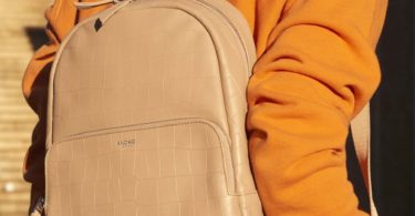 Nude Croc Mayfair Luxe Mini Mount 12″ Backpack