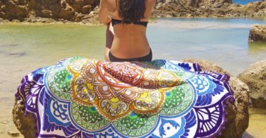 Mandala Tassel Beach Towel