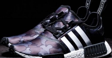 Bape X Adidas NMD R1 Black Camo