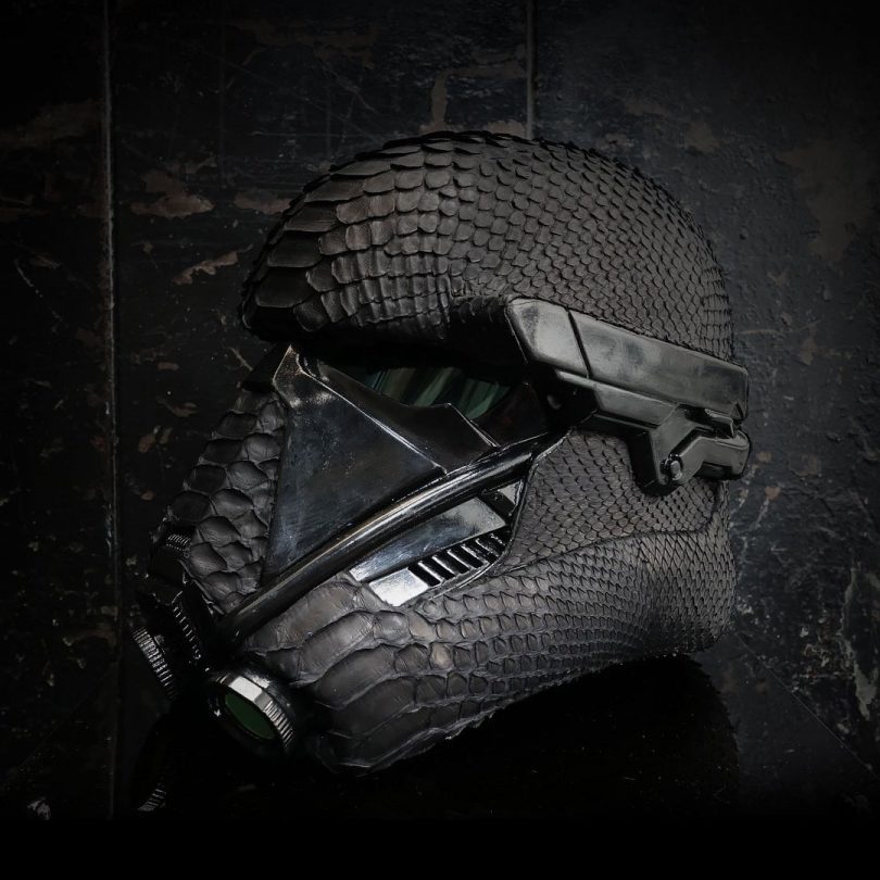 Death Trooper Python Skin Helmet