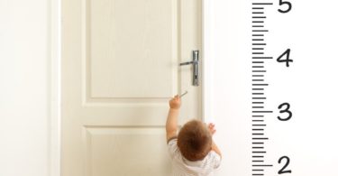 Ruler Growth Chart Decal