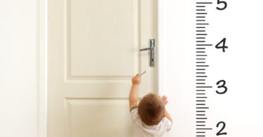 Ruler Growth Chart Decal