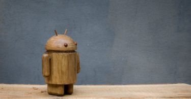 Magnetic Wooden Android Figure
