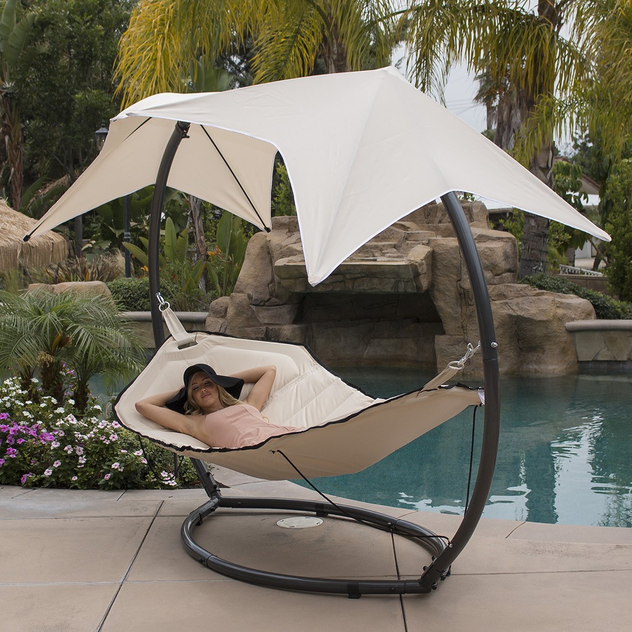 Belleze Hammock Swing with Sunroof