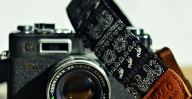 Elephant Night Camera Strap