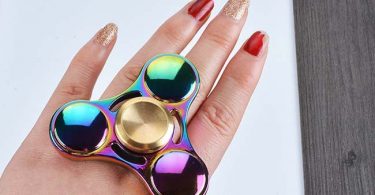 Colorful Metal Fidget Spinner Toys