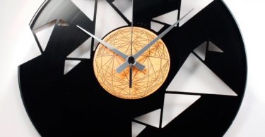 Origami Vinyl Wall Clock