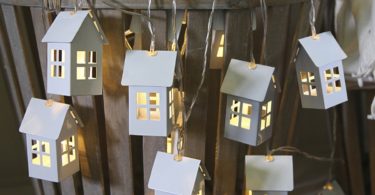 Houses String Lights