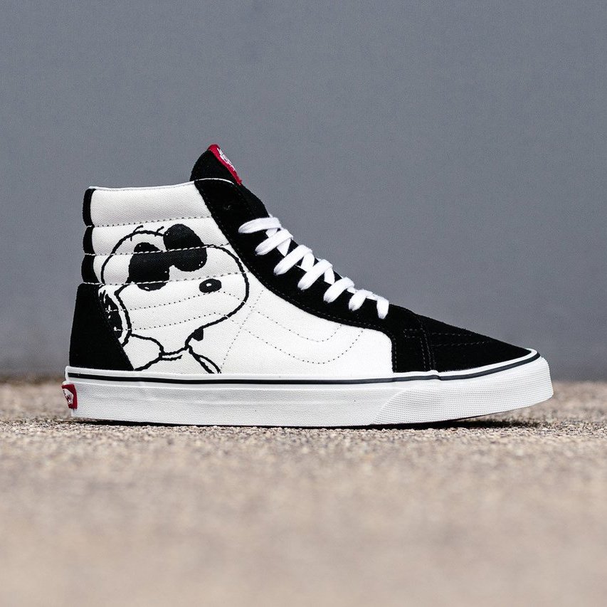 Vans x Peanuts Sk8-Hi Reissue Joe Cool VA2XSBOQU